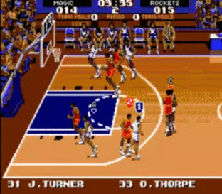 Image n° 6 - screenshots  : Tecmo Super NBA Basketball