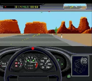 Image n° 5 - screenshots : Test Drive II - The Duel Image n° 5 - screenshots : Test Drive II - The Duel