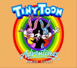 Image n° 3 - screenshots  : Tiny Toon Adventures - Buster's Hidden Treasure