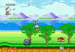 Image n° 6 - screenshots  : Tiny Toon Adventures - Buster's Hidden Treasure