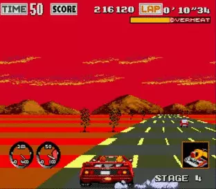 Image n° 8 - screenshots  : Turbo Outrun