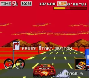 Image n° 7 - screenshots  : Turbo Outrun