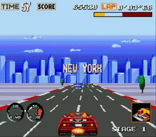 Image n° 4 - screenshots  : Turbo Outrun