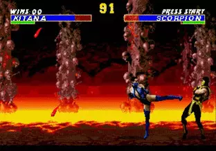 Image n° 5 - screenshots  : Ultimate Mortal Kombat 3