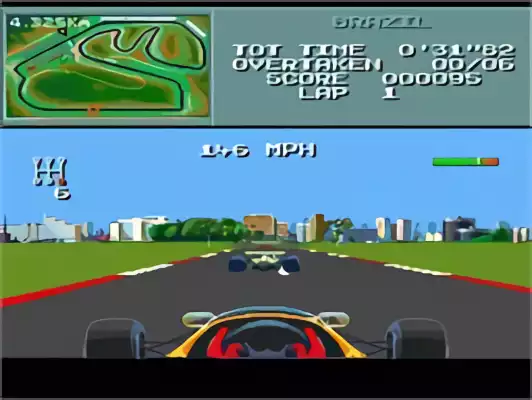 Image n° 1 - screenshots : F1 Grand Prix - Nakajima Satoru