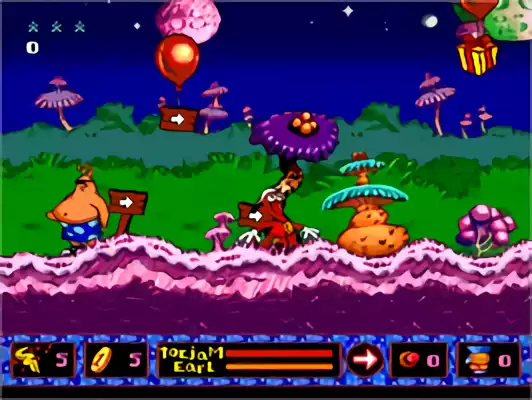 Image n° 4 - screenshots : Toejam & Earl in Panic on Funkotron