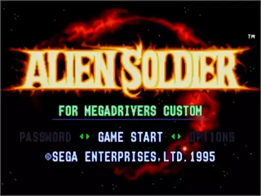 Image n° 9 - titles : Alien Soldier