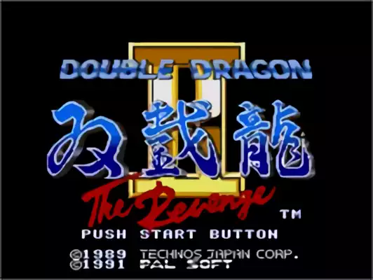 Image n° 9 - titles : Double Dragon II - The Revenge
