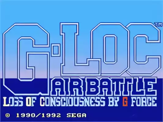 Image n° 11 - titles : G-LOC Air Battle
