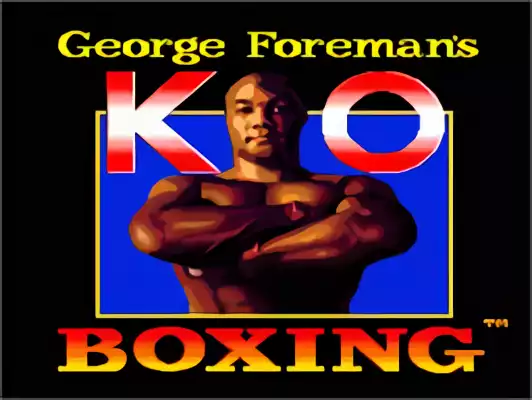 Image n° 4 - titles : George Foreman's KO Boxing