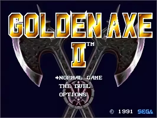 Image n° 10 - titles : Golden Axe II