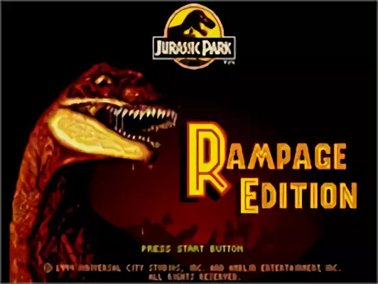Image n° 10 - titles : Jurassic Park - Rampage Edition