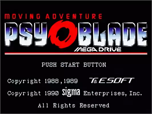 Image n° 4 - titles : Psy-O-Blade Moving Adventure