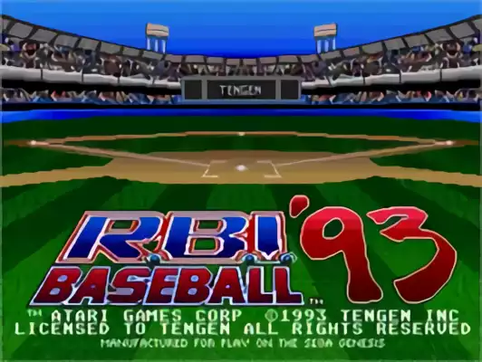Image n° 12 - titles : R.B.I. Baseball 93