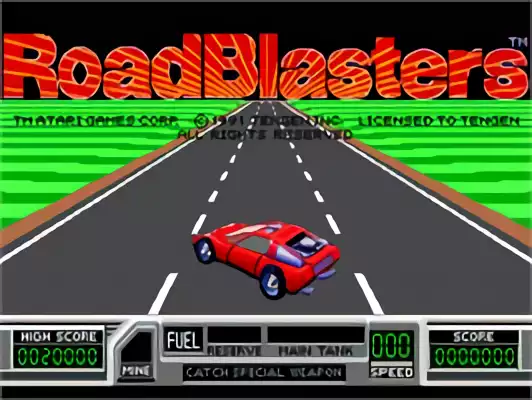 Image n° 11 - titles : Road Blasters