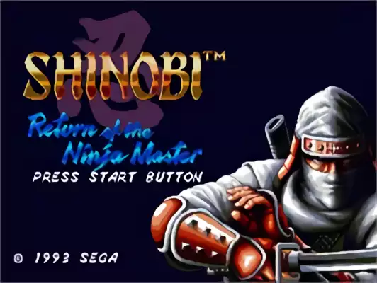 Image n° 10 - titles : Shinobi III - Return of the Ninja Master