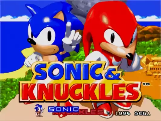Image n° 10 - titles : Sonic and Knuckles
