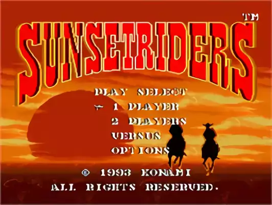 Image n° 10 - titles : Sunset Riders