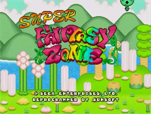 Image n° 10 - titles : Super Fantasy Zone
