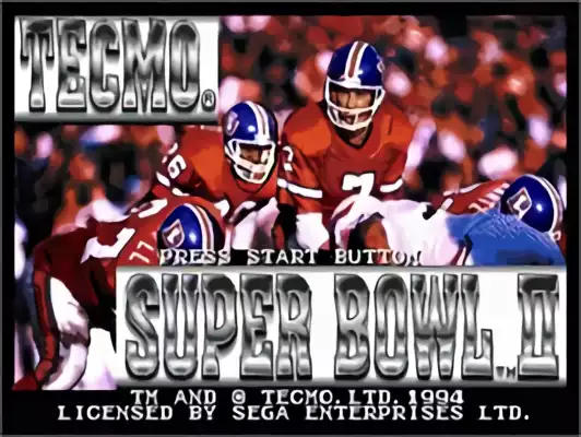 Image n° 5 - titles : Tecmo Super Bowl II - Special Edition
