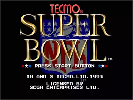 Image n° 10 - titles : Tecmo Super Bowl