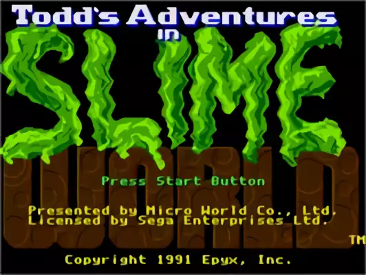 Image n° 8 - titles : Todd's Adventures in Slime World