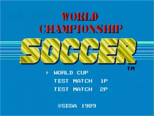 Image n° 7 - titles : World Championship Soccer