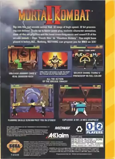 Image n° 2 - boxback : Mortal Kombat II