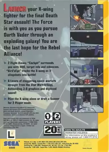 Image n° 2 - boxback : Star Wars Arcade