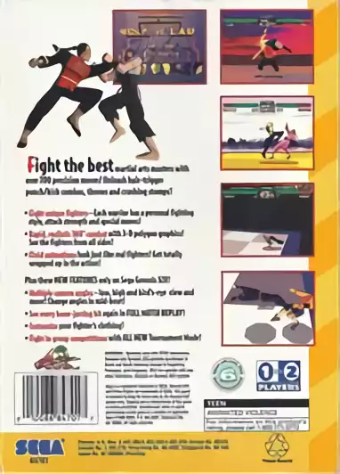 Image n° 2 - boxback : Virtua Fighter