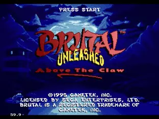 Image n° 4 - screenshots  : Brutal Unleashed - Above the Claw
