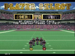 Image n° 9 - screenshots  : NFL Quarterback Club