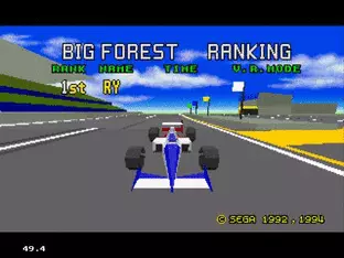 Image n° 4 - screenshots  : Virtua Racing Deluxe