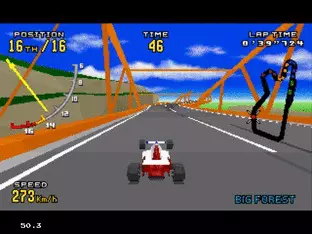 Image n° 8 - screenshots  : Virtua Racing Deluxe