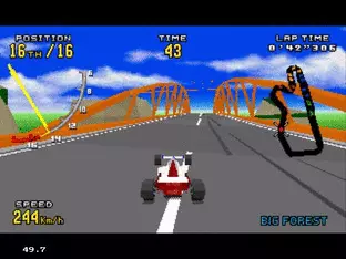 Image n° 7 - screenshots  : Virtua Racing Deluxe