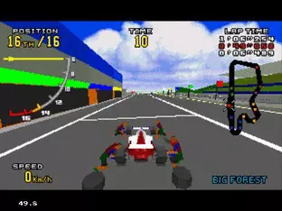 Image n° 5 - screenshots  : Virtua Racing Deluxe