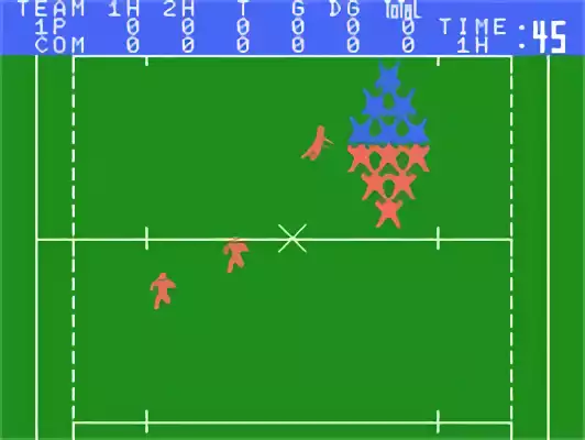 Image n° 3 - screenshots : MSX Rugby