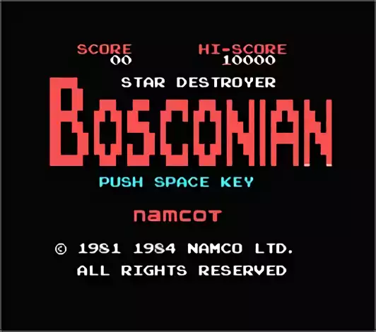 Image n° 3 - titles : Bosconian