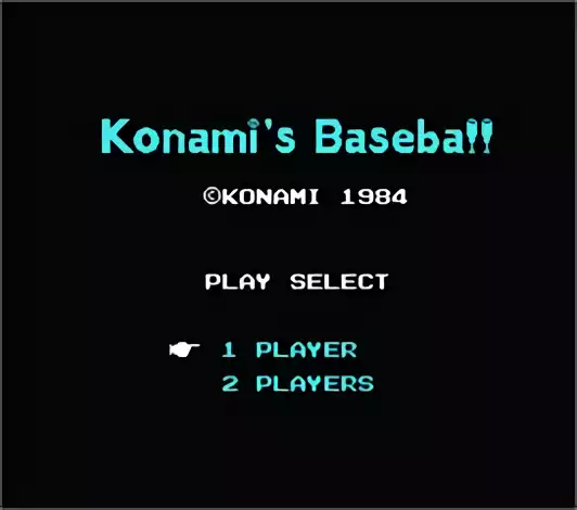 Image n° 3 - titles : Konami's Baseball