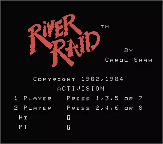 Image n° 4 - titles : River Raid