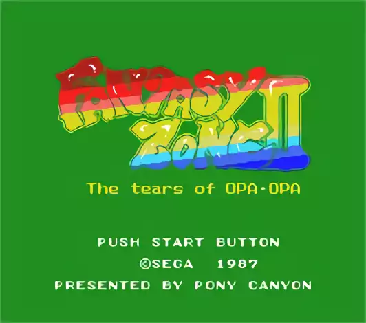 Image n° 3 - titles : Fantasy Zone 2