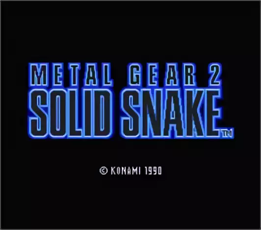 Image n° 4 - titles : Metal Gear 2 - Solid Snake