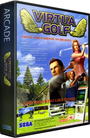 jeu Dynamic Golf - Virtua Golf (Rev A) (GDS-0009A)