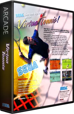 jeu Virtua Tennis (USA, EXP, KOR, AUS) - Power Smash (JPN)