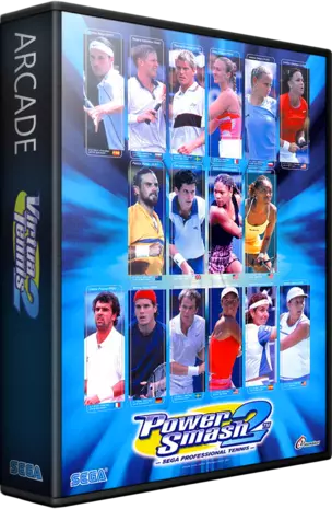 jeu Virtua Tennis 2 - Power Smash 2 (Rev A) (GDS-0015A) (CHD) (gdrom)