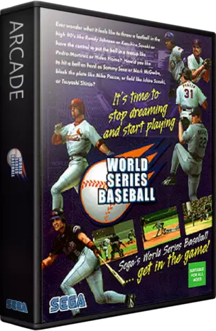 jeu Super Major League - World Series Baseball (GDS-0010)