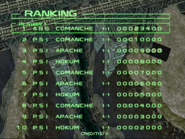 Image n° 2 - scores : Zero Gunner 2