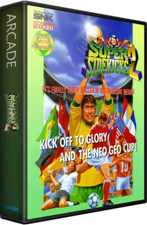 jeu Super Sidekicks 2 - The World Championship - Tokuten Ou 2 - real fight football (NGM-061)(NGH-061)