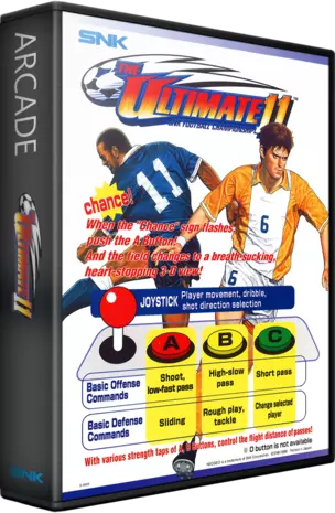 Play Arcade The Ultimate 11 - The SNK Football Championship / Tokuten Ou -  Honoo no Libero Online in your browser 