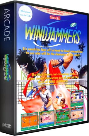 ROM Windjammers - Flying Power Disc